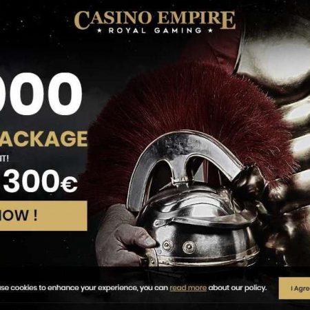 Des bonus de bienvenue qui s’élèvent à 3700€ chez Casino Empire